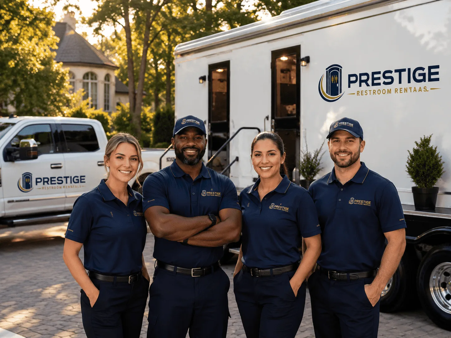Trusted Luxury Portable Restrooms company in Westgate, IA
